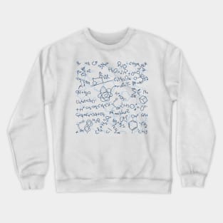 Chemistry Atoms, Shapes, Reactions and Structures Crewneck Sweatshirt